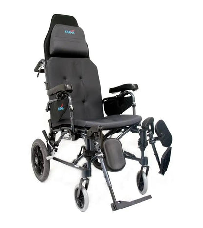 MVP502 Lightweight Ergonomic Reclining Transport Wheelchair