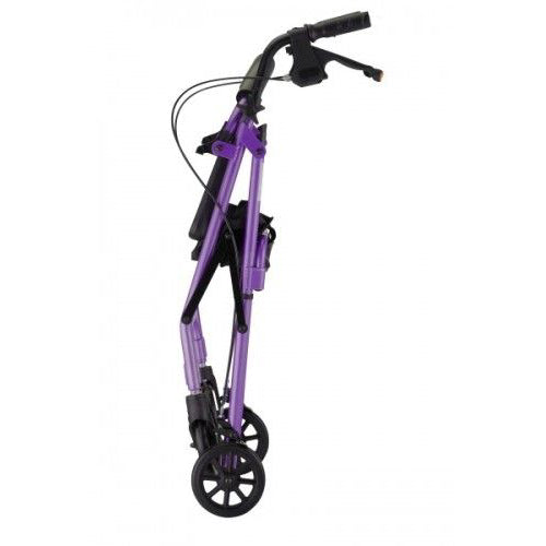 Vibe 6 Purple Rollator Walker