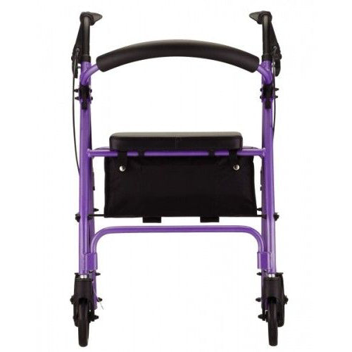 Vibe 6 Purple Rollator Walker