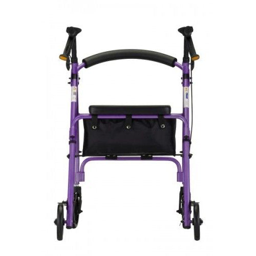 Vibe 6 Purple Rollator Walker