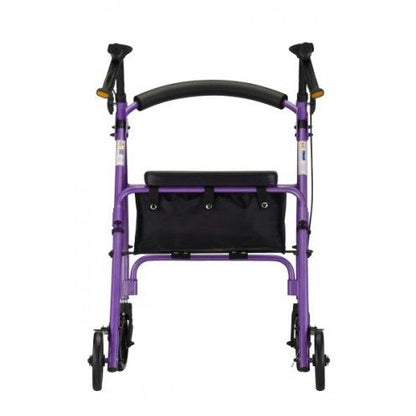 Vibe 6 Purple Rollator Walker