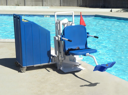 Patriot Portable Pool Lift - Concrete Weights