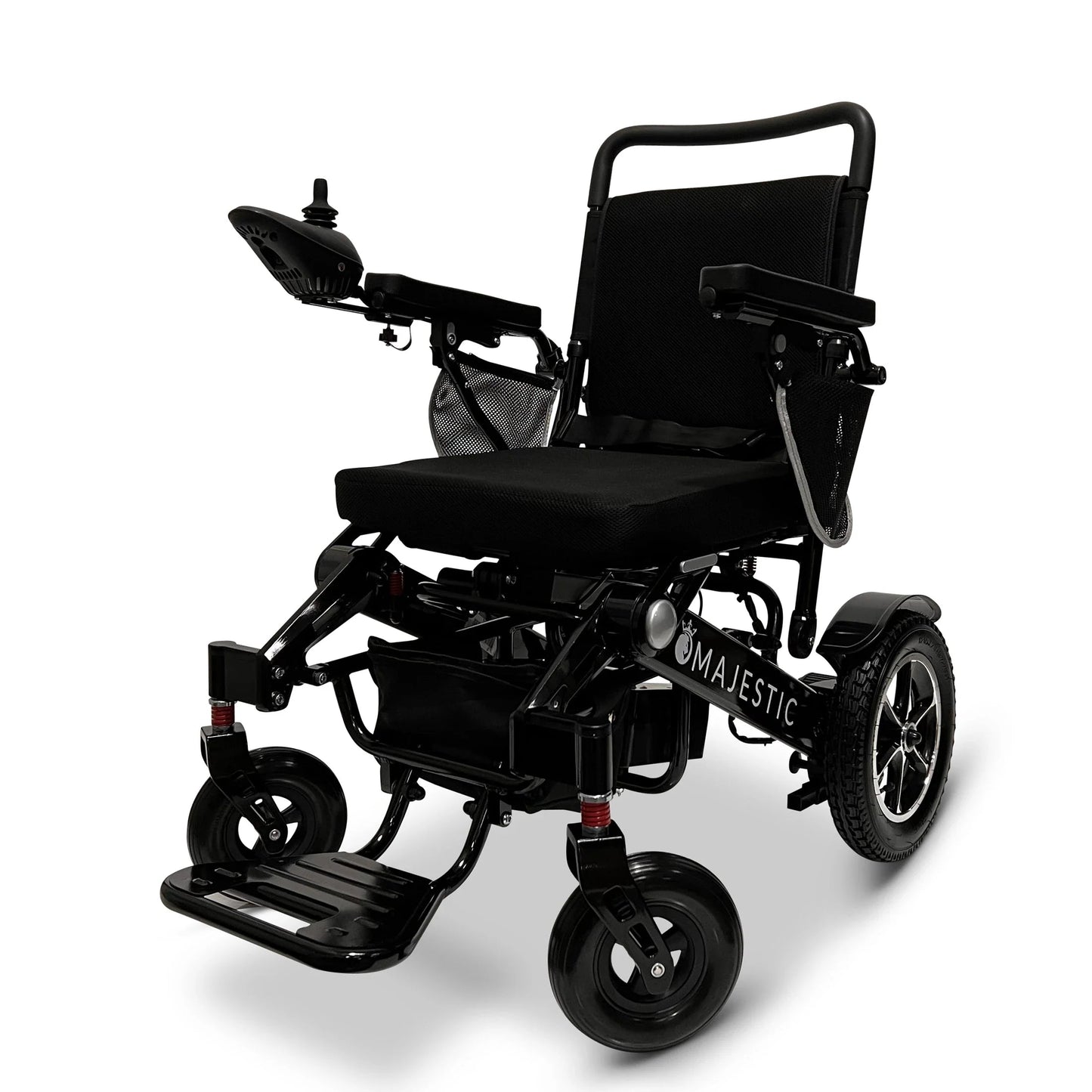Majestic IQ-7000 Remote Controlled Electric WheelchairBlackStandardUpto 13+Miles (12AH li-ion Battery)