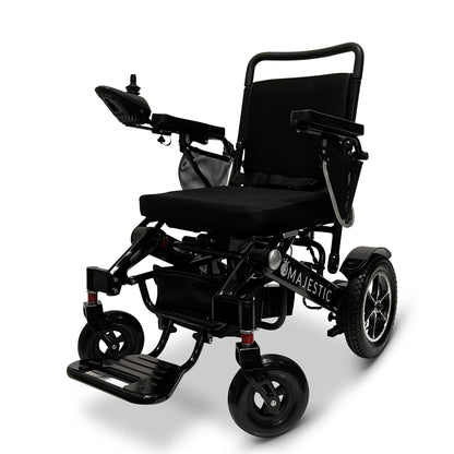 Majestic IQ-7000 Remote Controlled Electric WheelchairBlackStandardUpto 13+Miles (12AH li-ion Battery)
