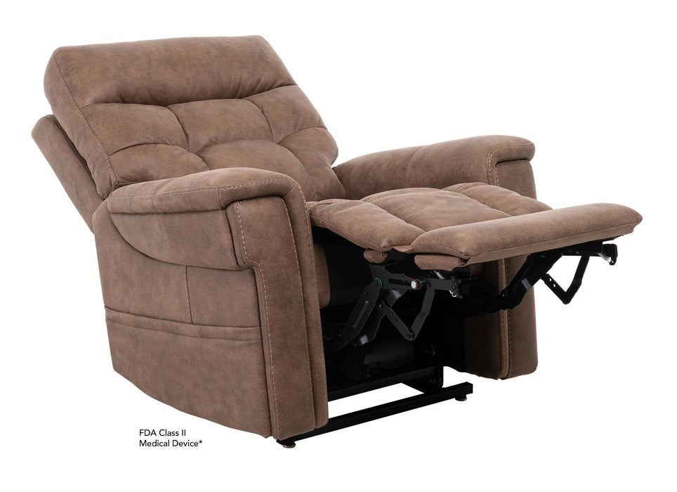 VivaLift! Radiance PLR-3955PW Petite Wide Lift Chair (FDA Class II Medical Device)Canyon Silt