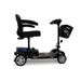 30AH Battery Ultra-Light Electric Mobility Scooter With Quick-Detach FrameBlueStandard Seat