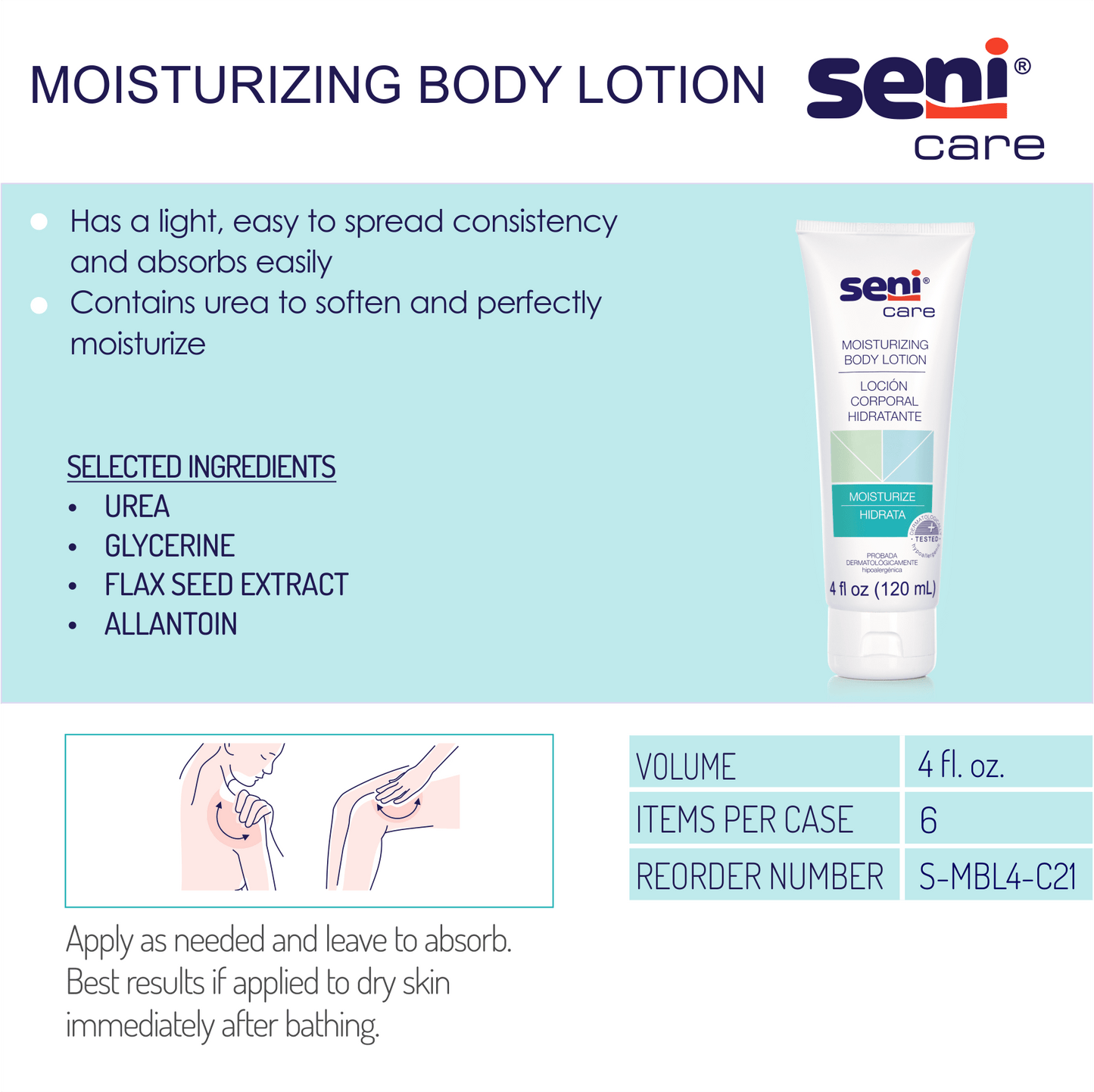 SENI CARE Moisturizing Body Lotion