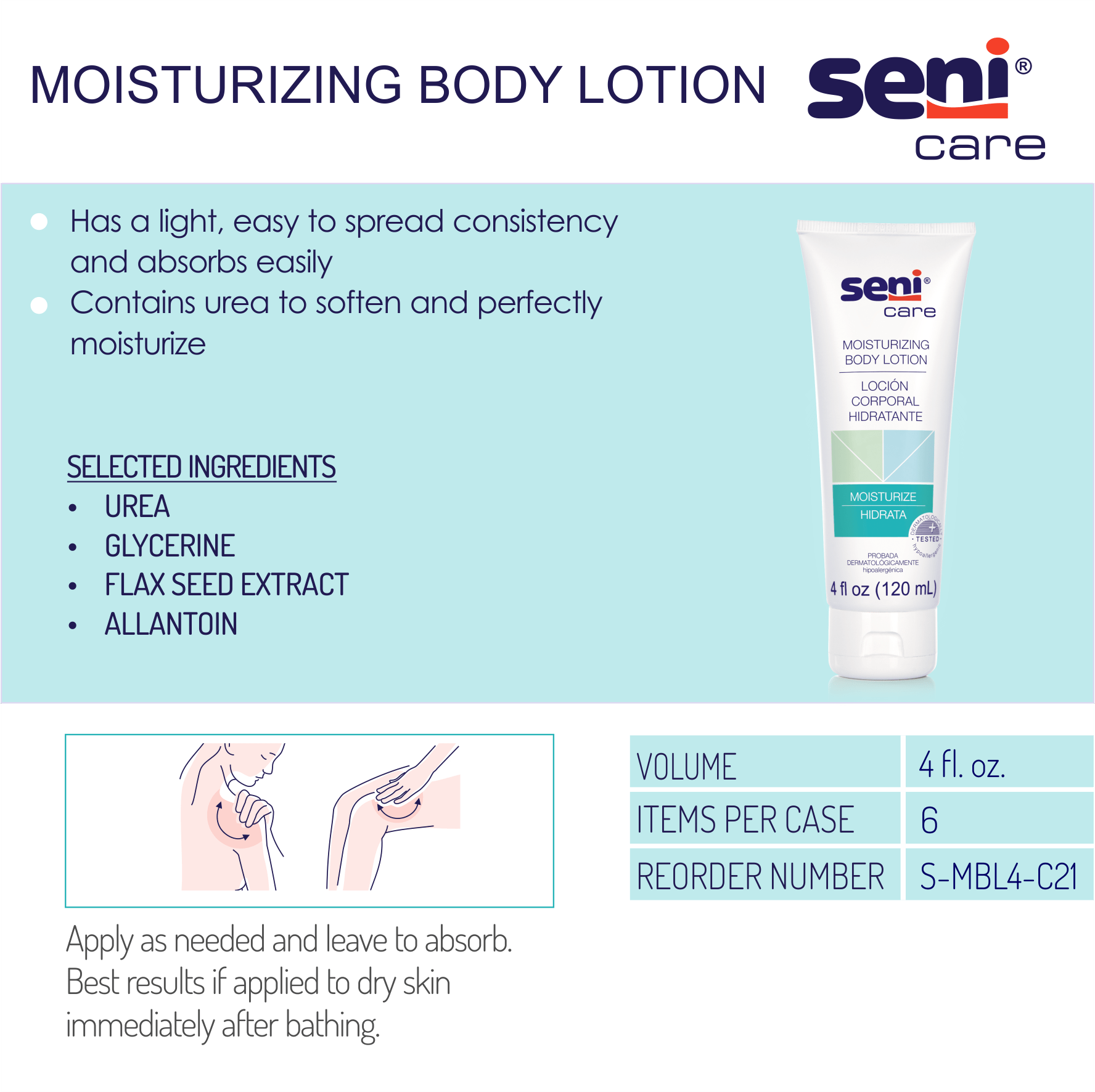 SENI CARE Moisturizing Body Lotion