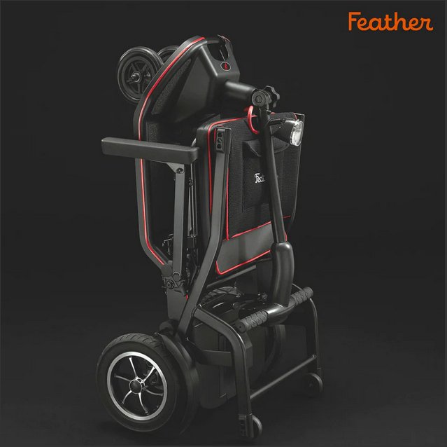 Feather Scooter - Lightest Electric Scooter 37 lbs.