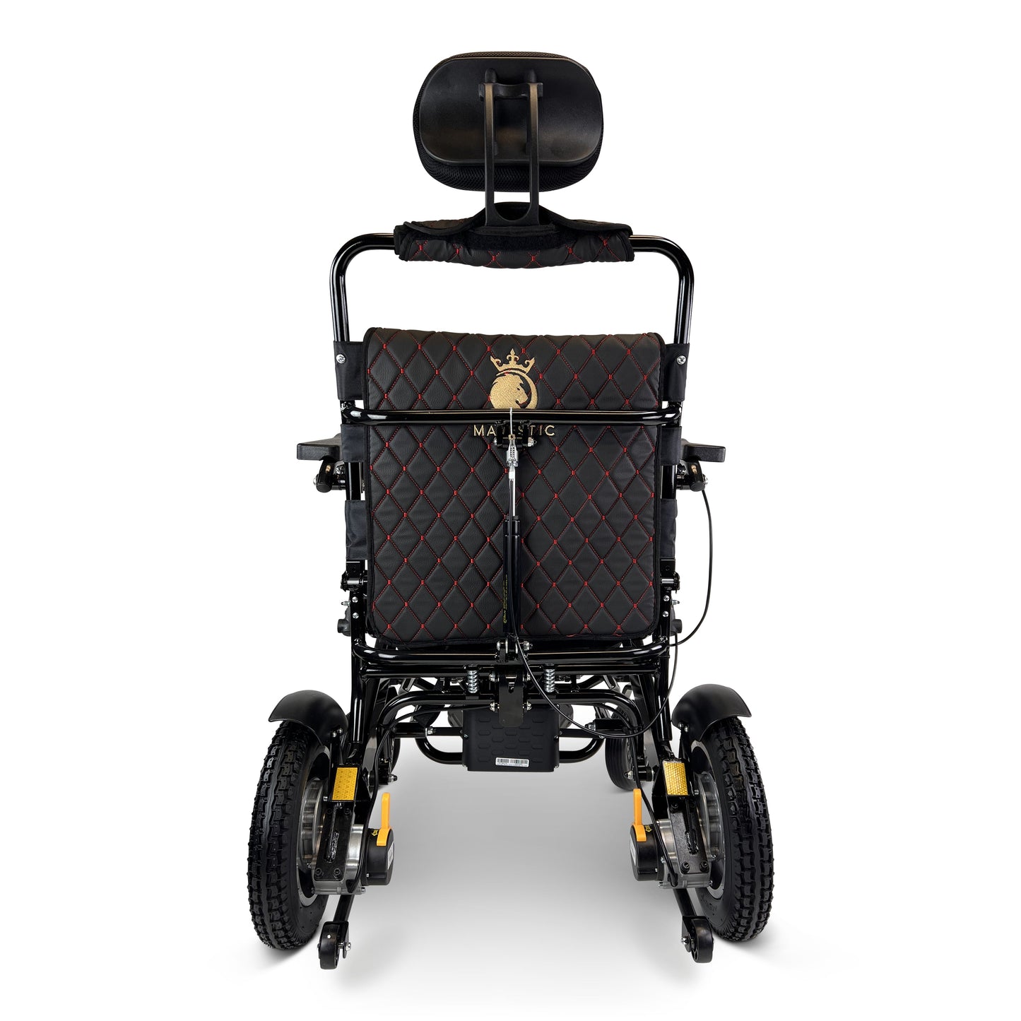Majestic IQ-9000 Remote Controlled Lightweight Electric WheelchairBlackBlack17.5"