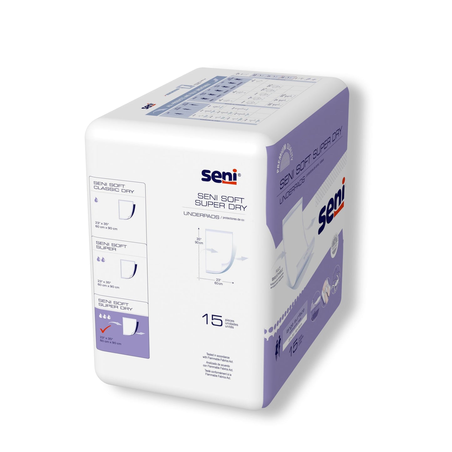 SENI SOFT SUPER DRY Underpads