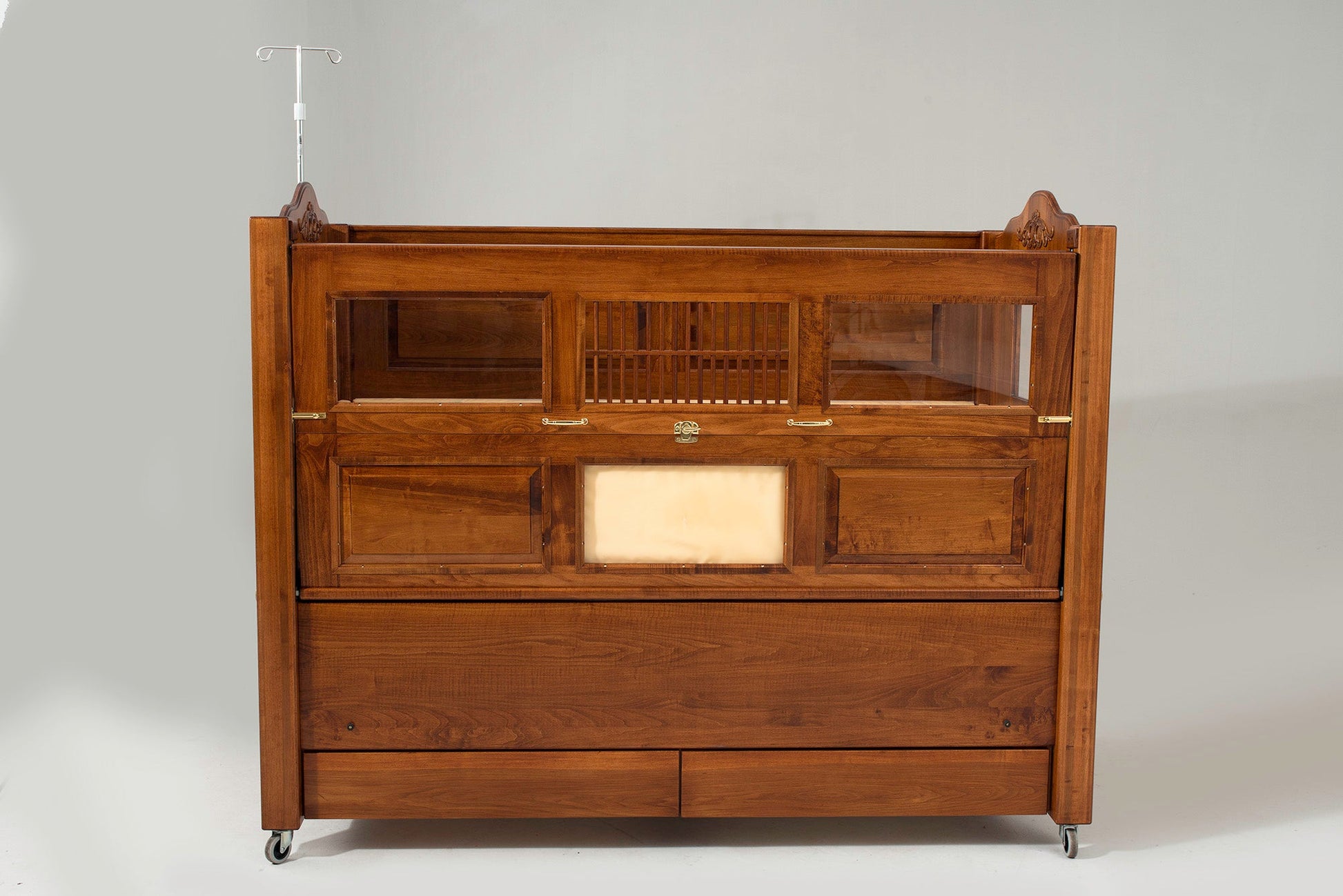 Dream Series Twin Size Bed with Fixed Height Bunkie BoardHigh Side