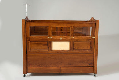 Dream Series Twin Size Bed with Fixed Height Bunkie BoardHigh Side