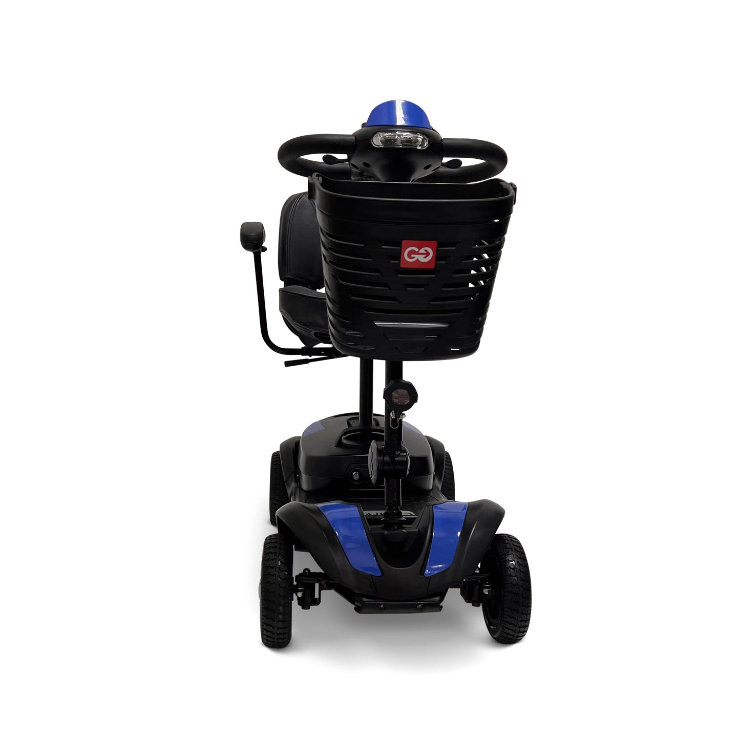 12AH Battery Ultra-Light Electric Mobility Scooter With Quick-Detach FrameBlueSuper Seat