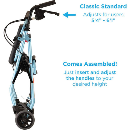 GetGo Classic Rolling WalkerSky Blue