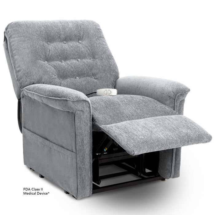 Heritage LC-358PW Lift Chair (FDA Class II Medical Device)Crypton Aria Cool Grey (Upgrade Option)