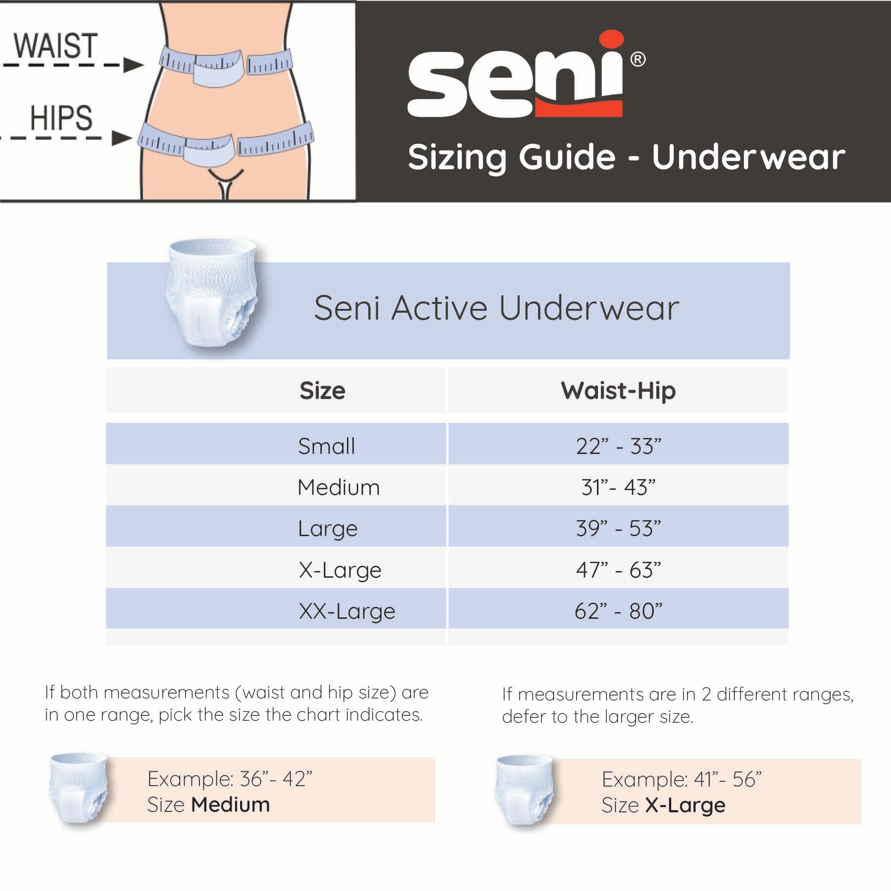 SENI ACTIVE SUPER UnderwearExtra Large