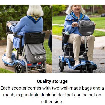 So Lite Folding Power ScooterRed