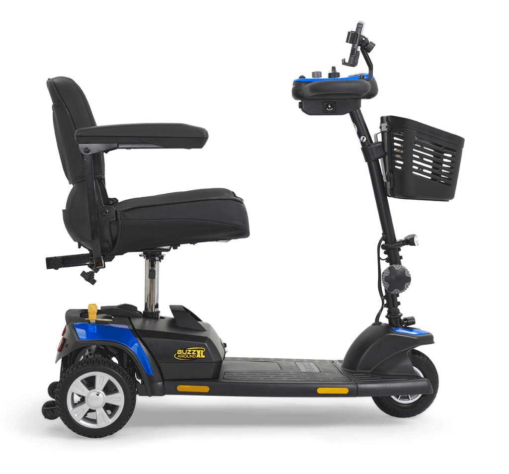 GB121B-STD Buzzaround XL 3 Wheel Mobility ScootersBlue