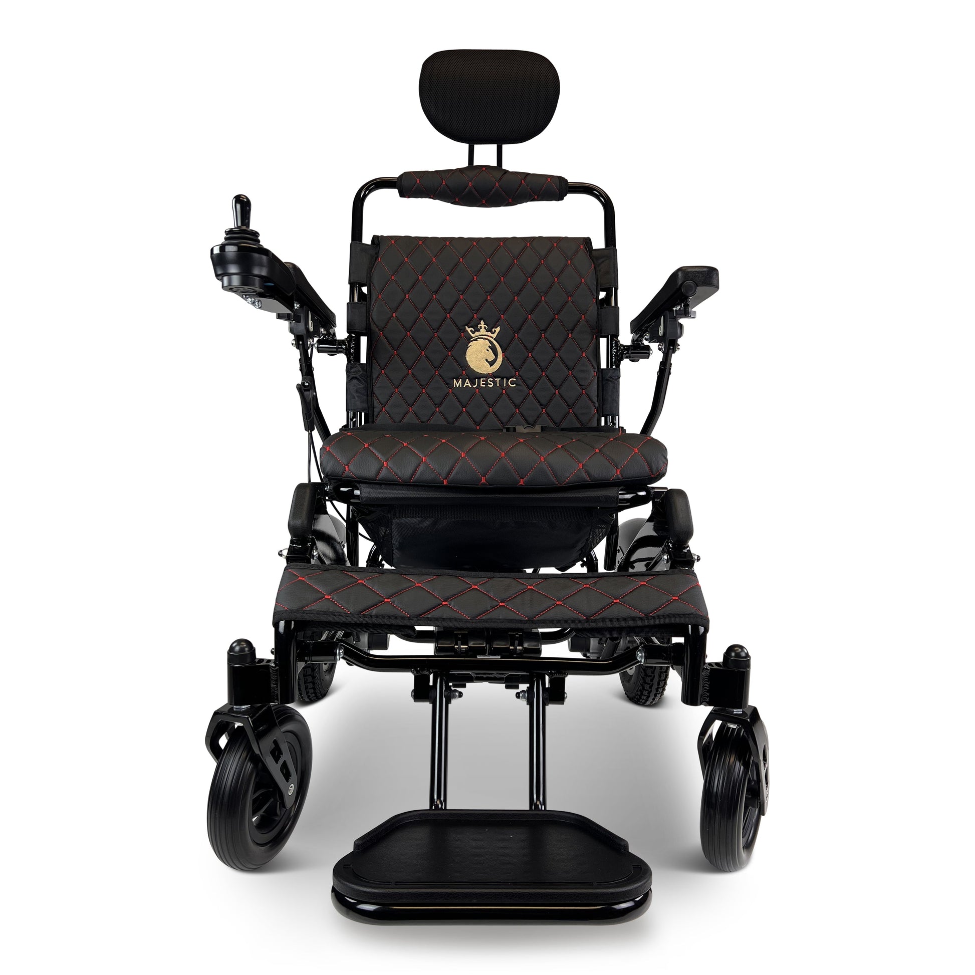 Majestic IQ-9000 Auto Recline Remote Controlled Electric WheelchairBlackBlack17.5"