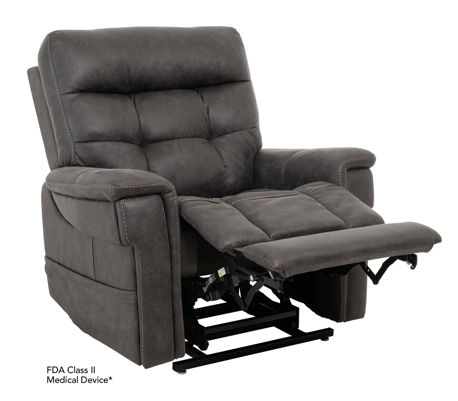 VivaLift! Radiance PLR-3955M Medium Lift Chair (FDA Class II Medical Device)Canyon Steel