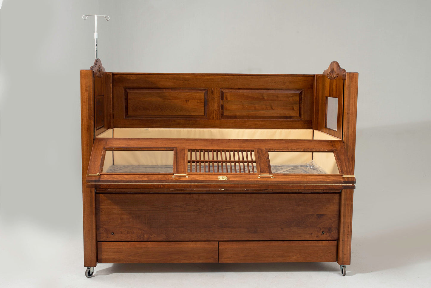 Dream Series Twin Size Bed with Fixed Height Bunkie BoardHigh Side