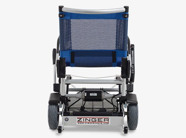 Zinger Folding Power Chair Two-Handed ControlBlack
