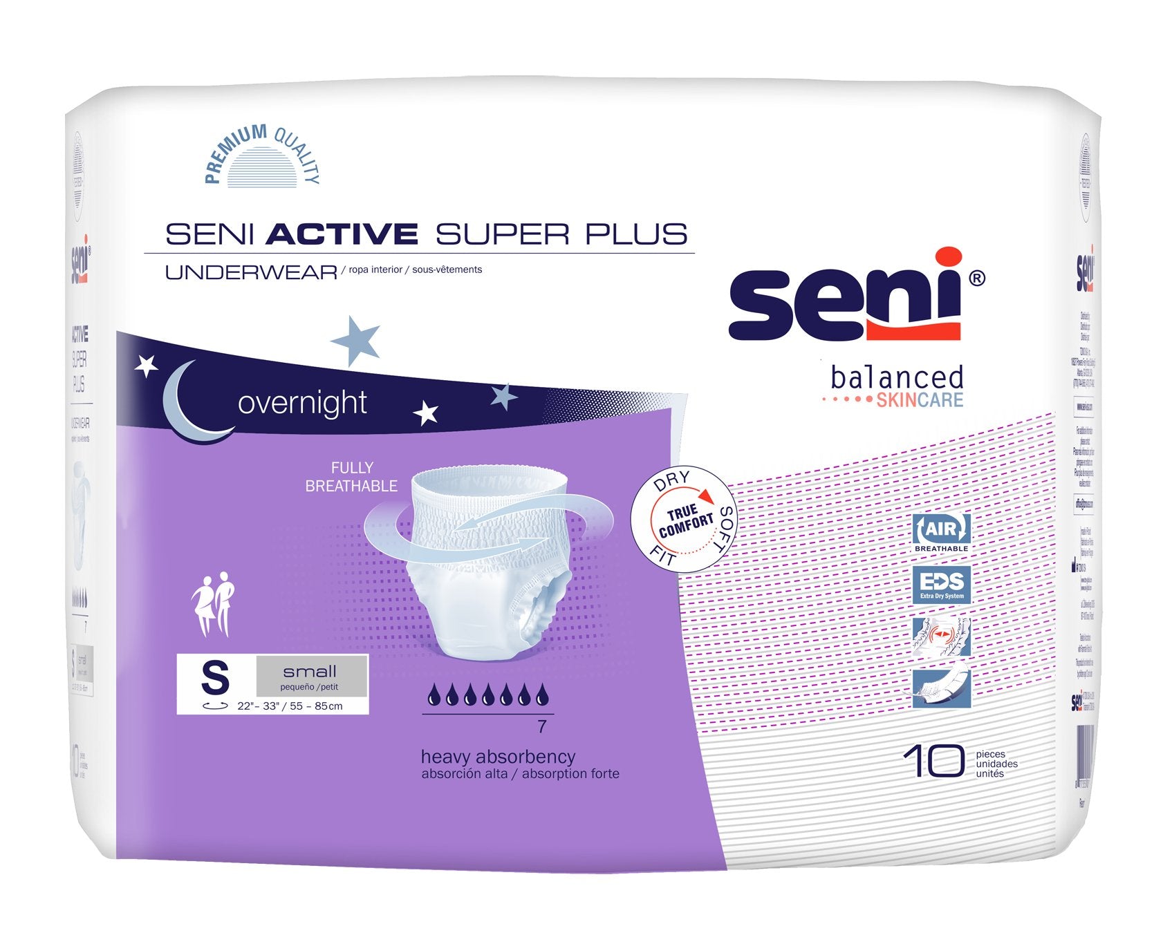 SENI ACTIVE SUPER PLUS UnderwearSmall (10 pcs)
