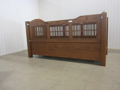 Dream Series Twin Size Bed with Fixed Height Bunkie BoardHigh Side