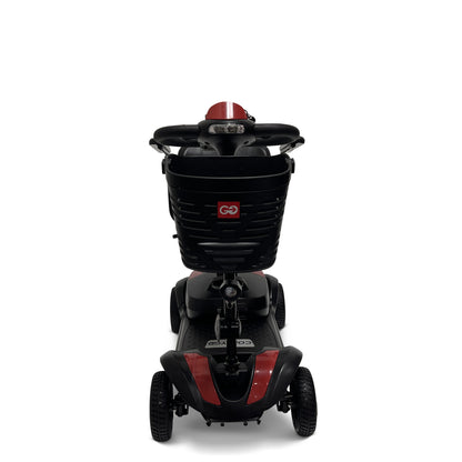 12AH Battery Ultra-Light Electric Mobility Scooter With Quick-Detach FrameBlueStandard Seat