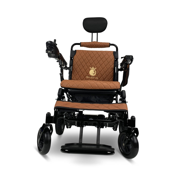 Majestic IQ-8000 12AH li-ion Battery Auto Recline Remote Controlled Electric WheelchairBlackTaba17.5"