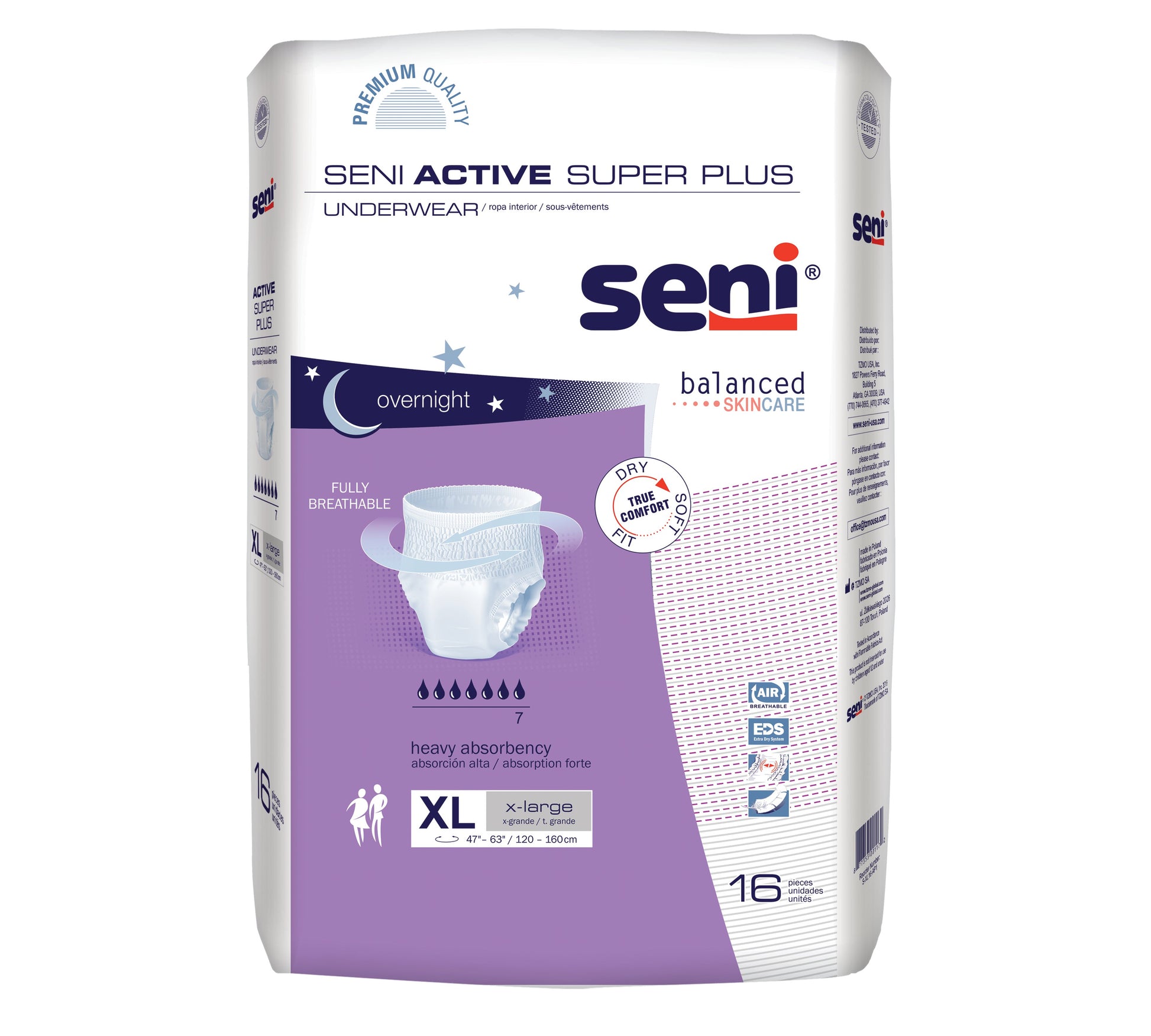 SENI ACTIVE SUPER PLUS UnderwearSmall (10 pcs)