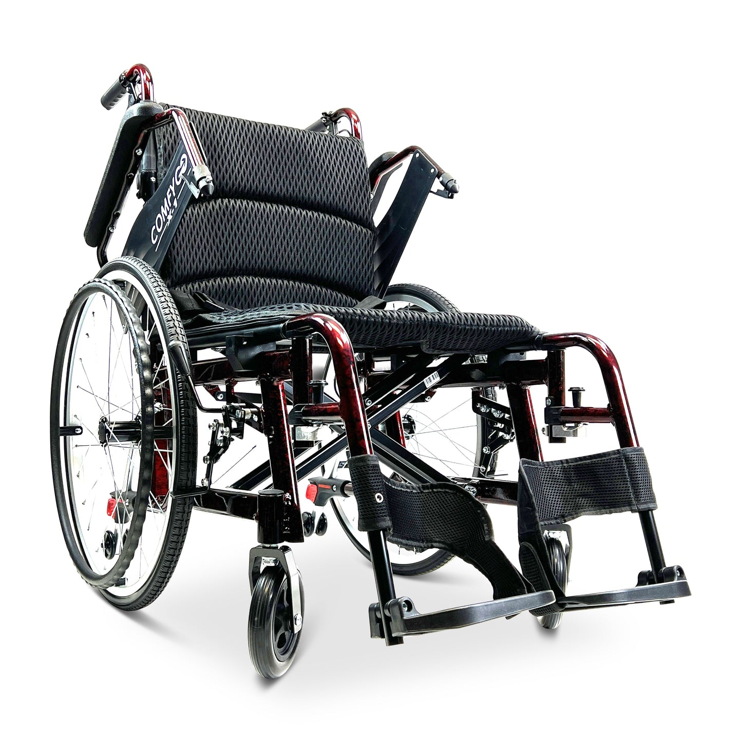 X-1 Lightweight Manual WheelchairRedStandard