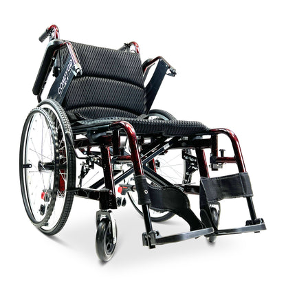 X-1 Lightweight Manual WheelchairRedStandard