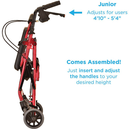 GetGo Junior Rolling WalkerRed