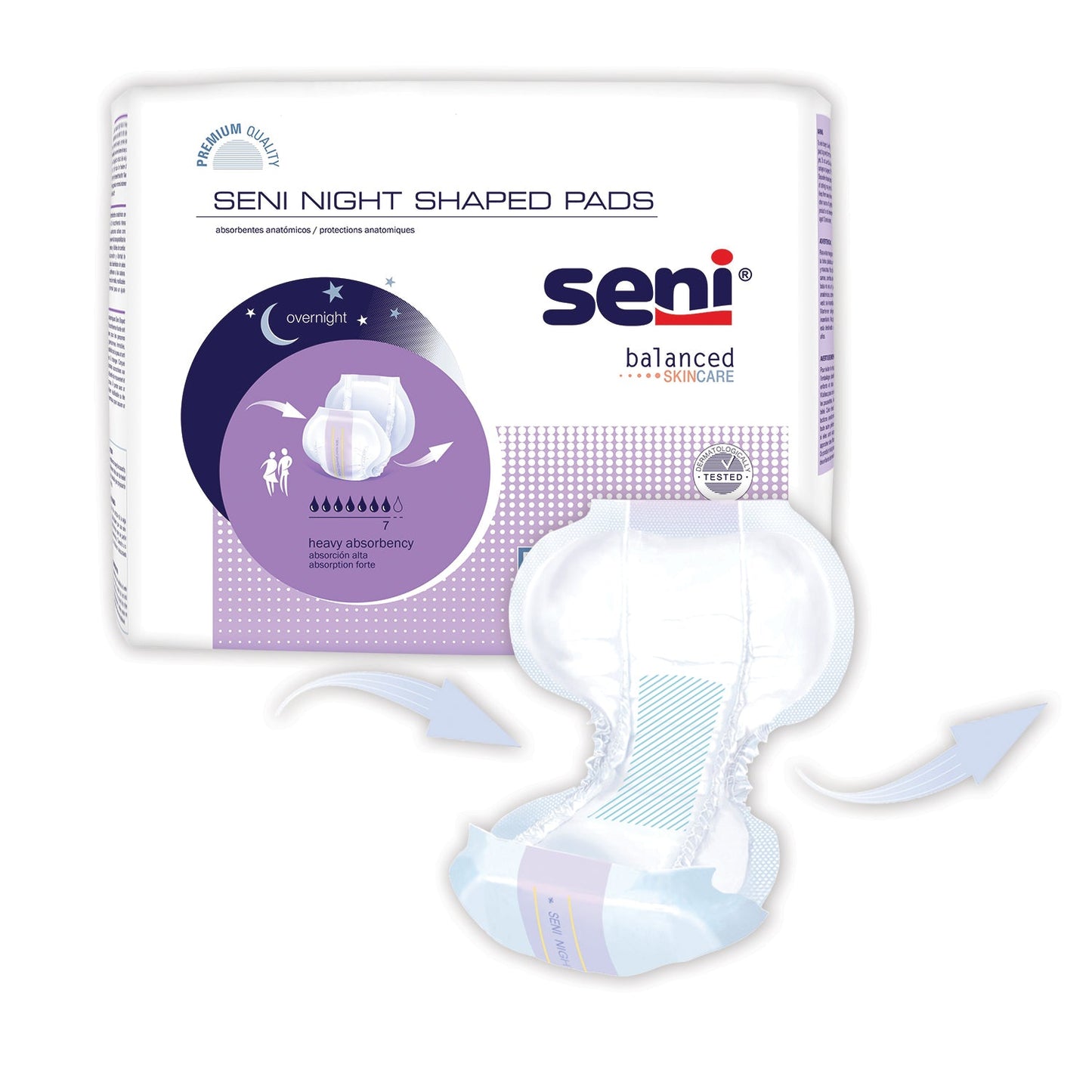 SENI NIGHT SHAPED PADS