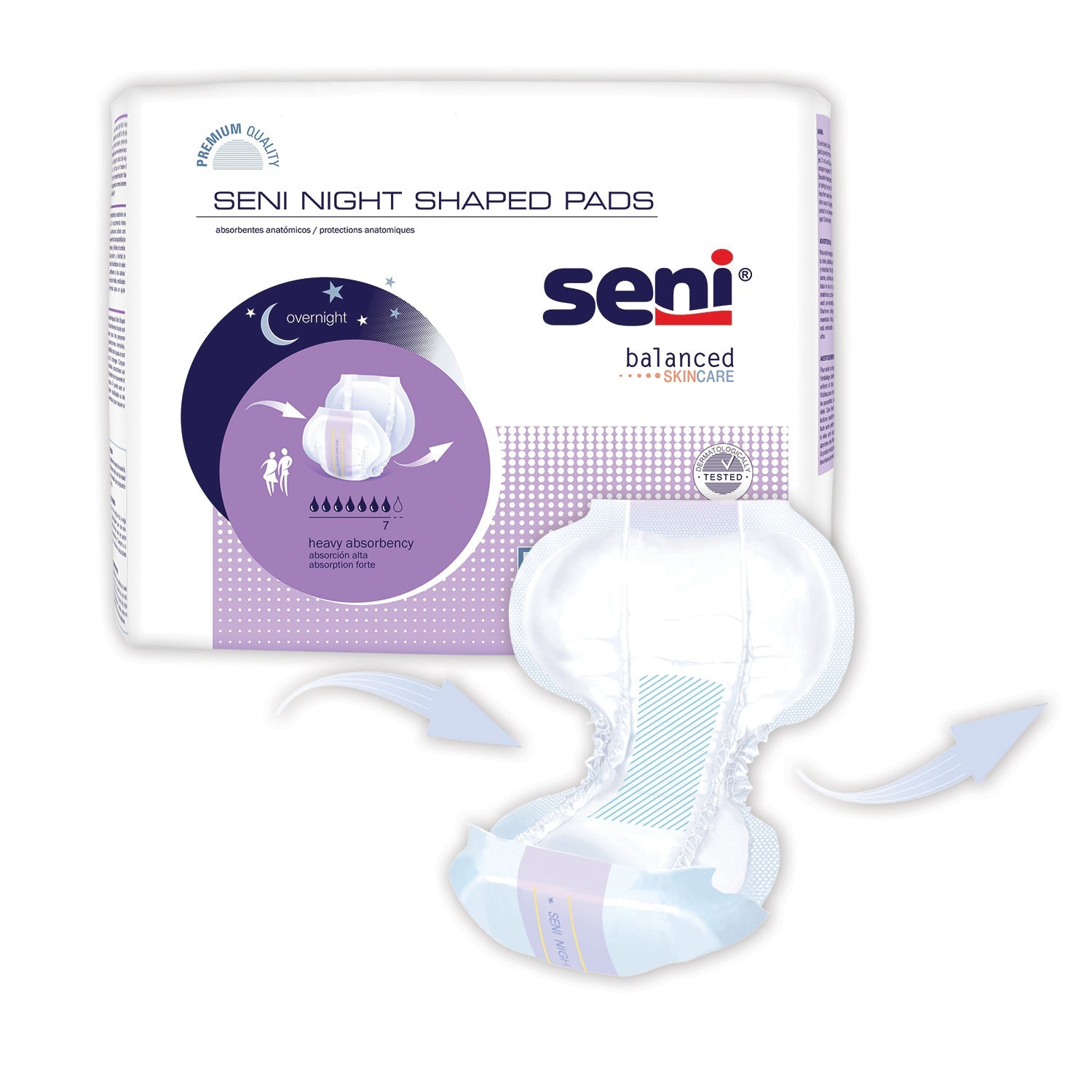 SENI NIGHT SHAPED PADS