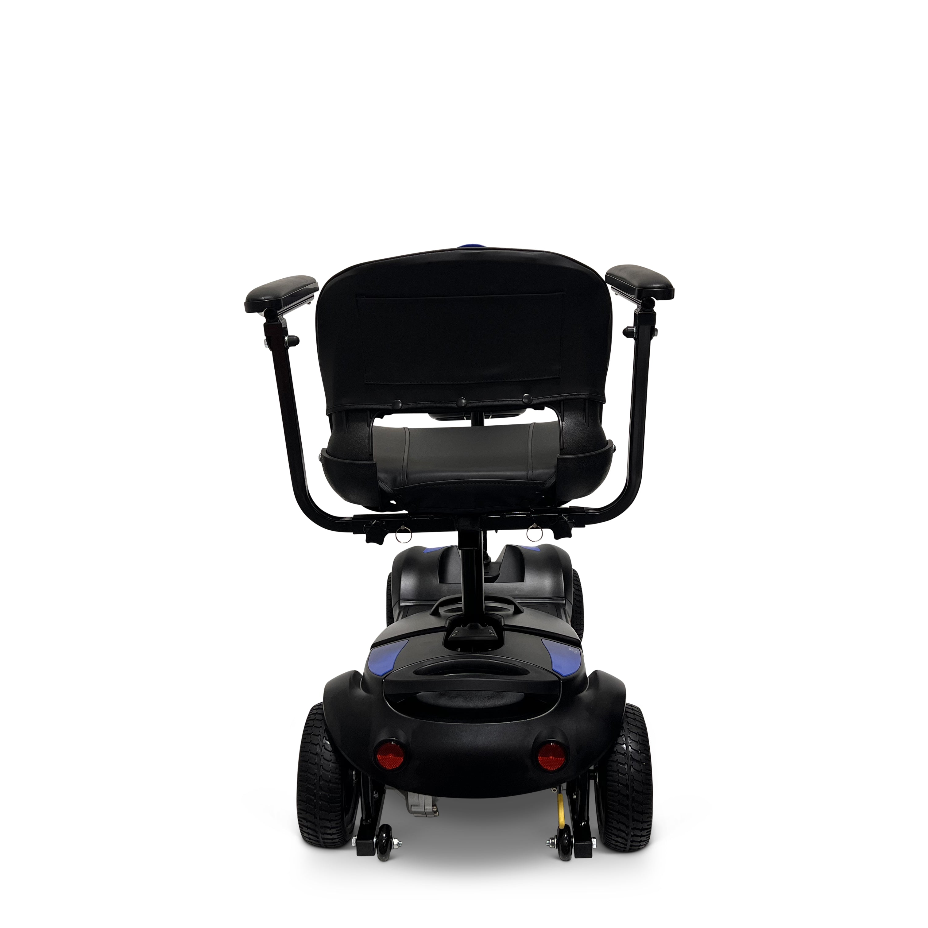 12AH Battery Ultra-Light Electric Mobility Scooter With Quick-Detach FrameBlueStandard Seat