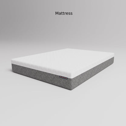 Dawn House Split King BedBase + MattressWith HeadboardSlate