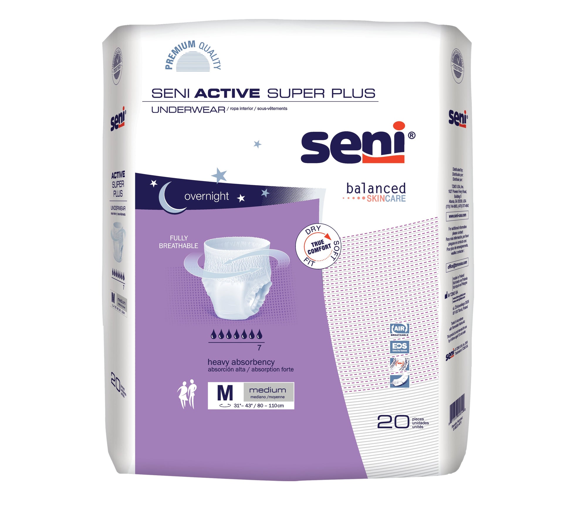 SENI ACTIVE SUPER PLUS UnderwearSmall (10 pcs)