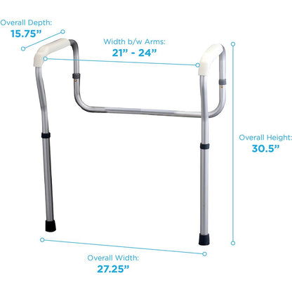 8200 Toilet Safety Rails