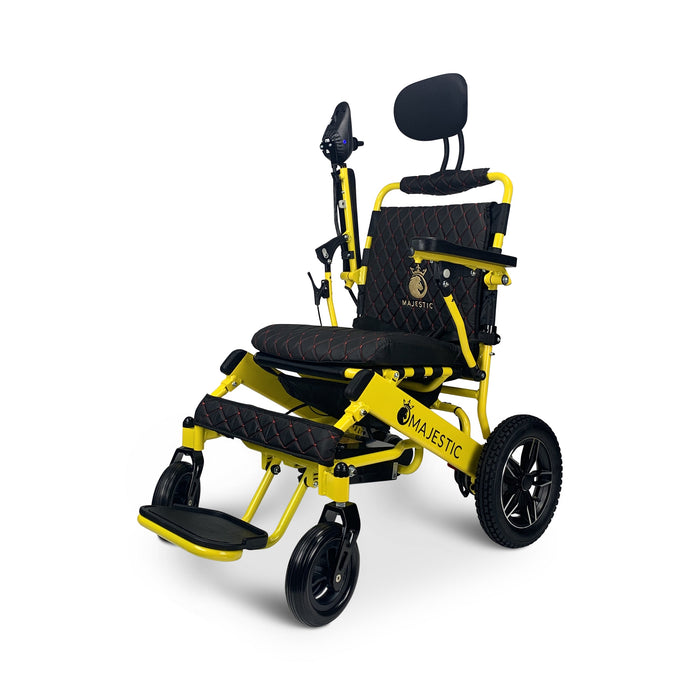 Majestic IQ-8000 20AH li-ion Battery Auto Recline Remote Controlled Electric WheelchairSilverTaba17.5"
