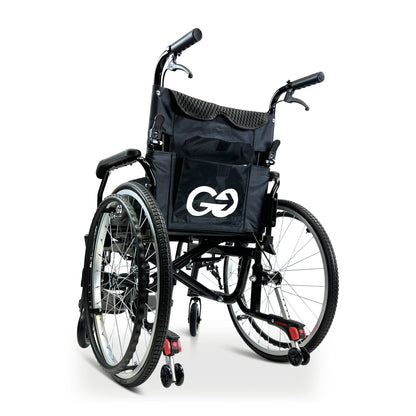 X-1 Lightweight Manual WheelchairBlackStandard