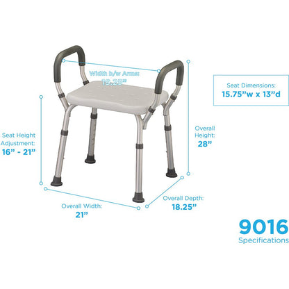 9016 Bath Seat with Arms