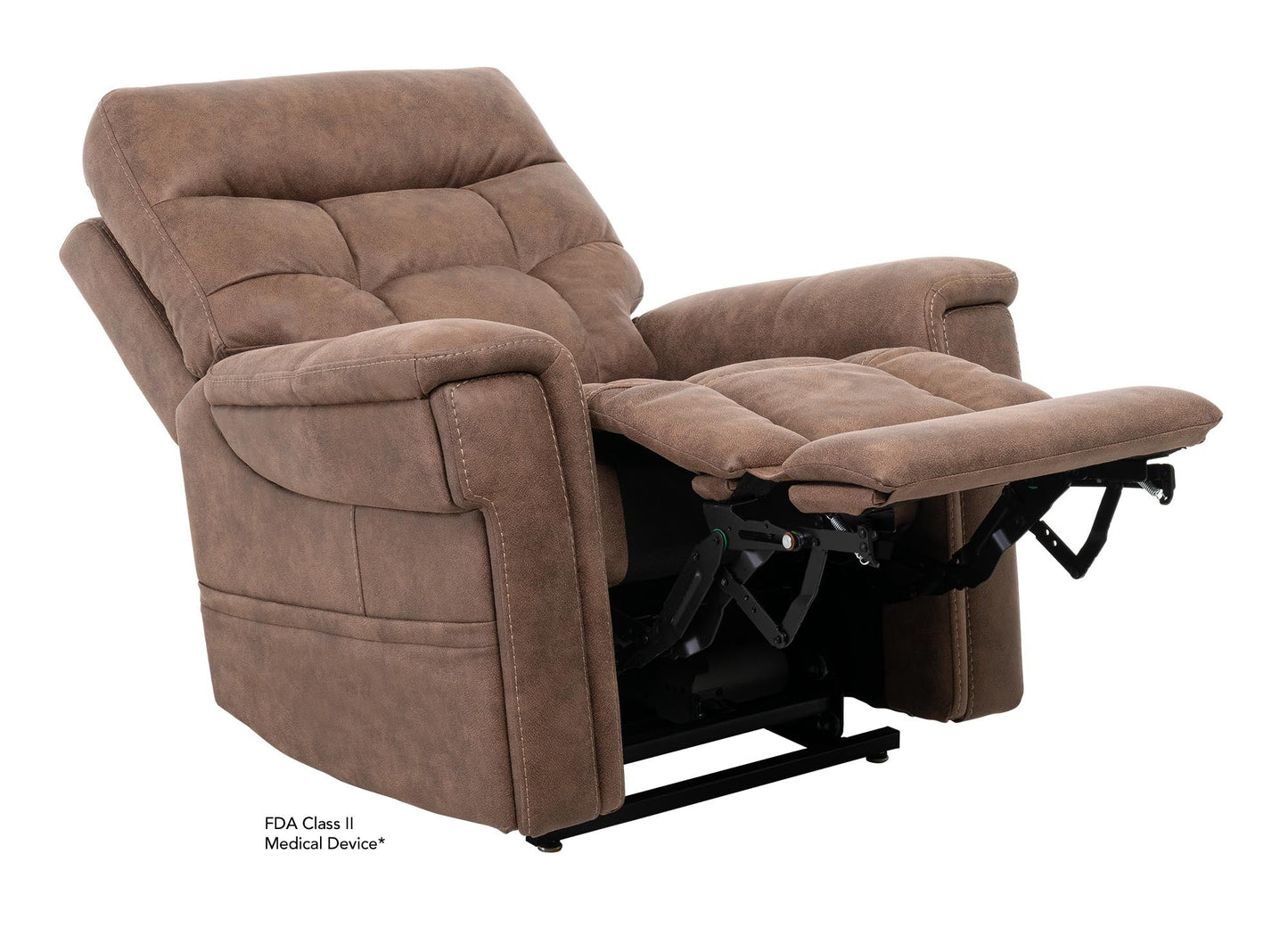 VivaLift! Radiance PLR-3955S Small Lift Chair (FDA Class II Medical Device)Canyon Silt