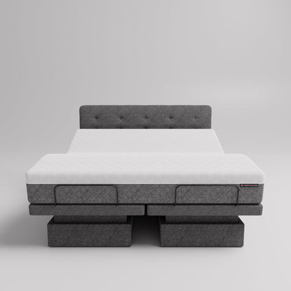Dawn House King BedBase + MattressWith HeadboardSlate