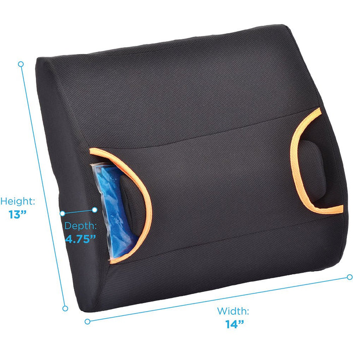 Back Cushion with Hot / Cold Pack