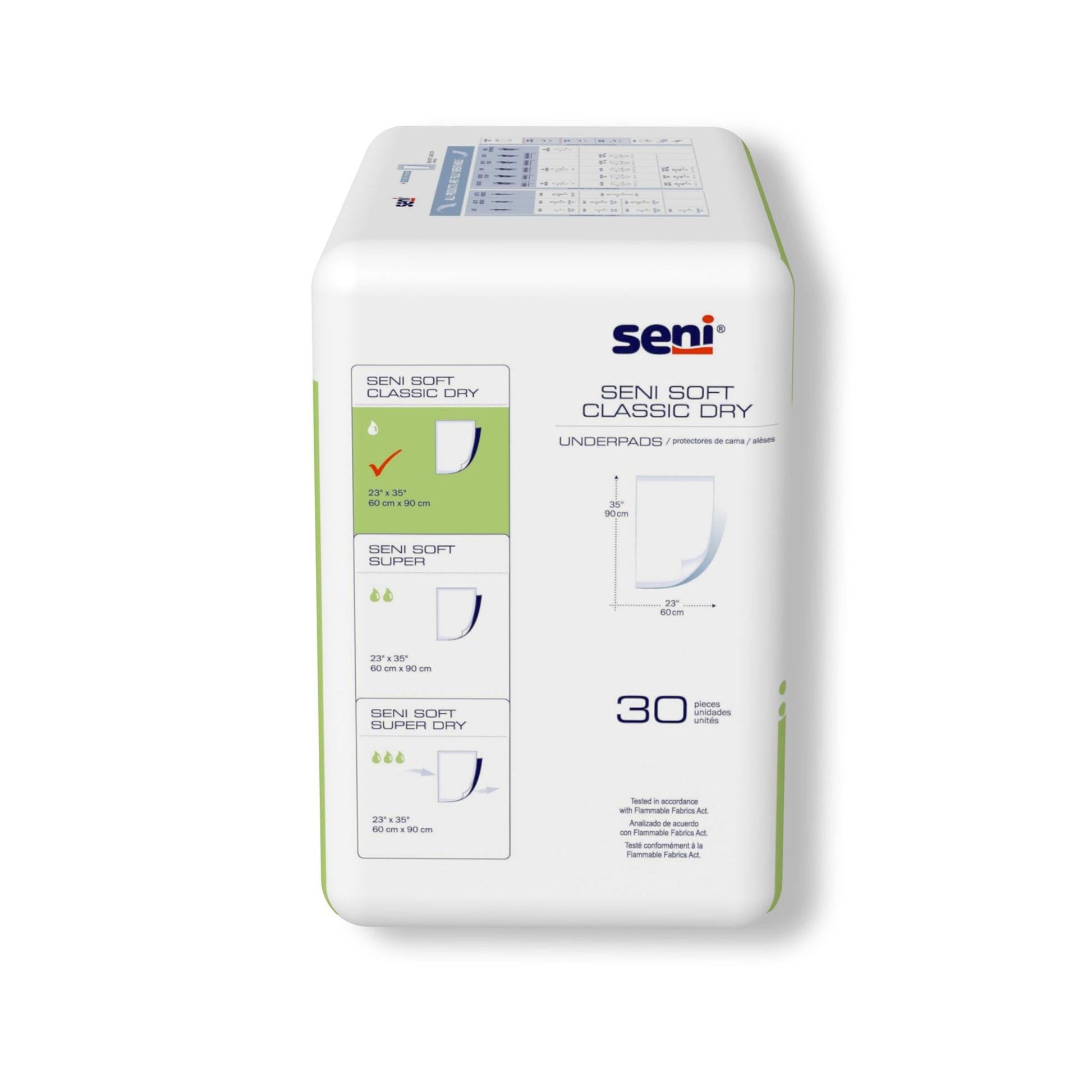 SENI SOFT CLASSIC DRY Underpads