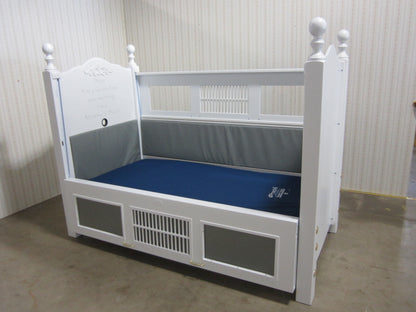 Dream Series Twin Size Bed with Fixed Height Bunkie BoardHigh Side