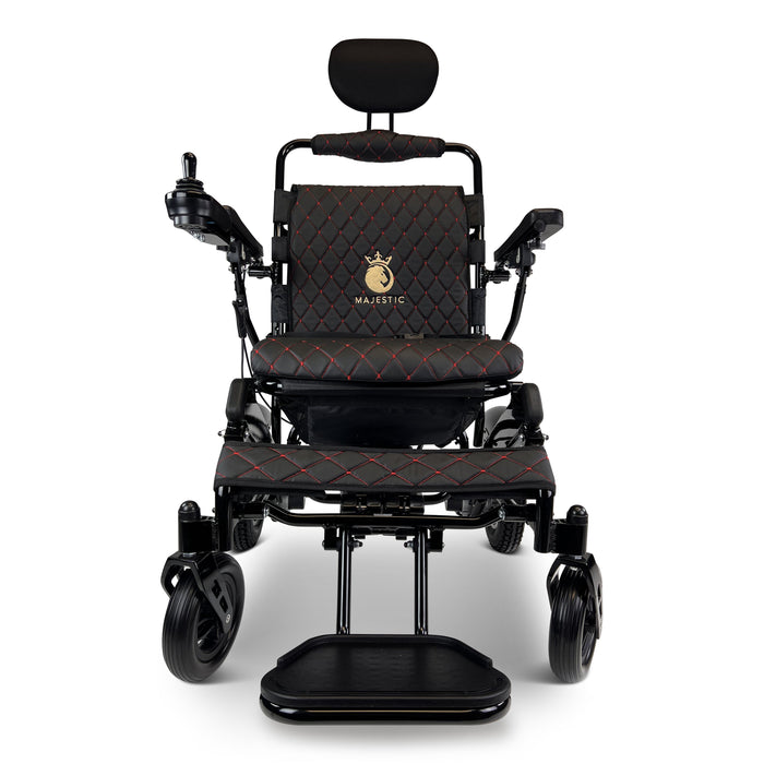 Majestic IQ-9000 Remote Controlled Lightweight Electric WheelchairBlackBlack17.5"
